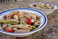 Almond Pasta Salad & Thoughts on Hospitality