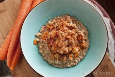 Carrot Cake Porridge
