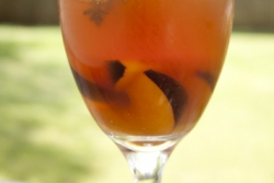 Plum & Thyme Iced Tea
